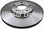 PAR DISCO DE FREIO DIANTEIRO HONDA, CIVIC, CR-V - HF711 - Imagem 1
