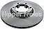 PAR DISCO DE FREIO DIANTEIRO HYUNDAI, MITSUBISHI L200 HF200A - Imagem 1