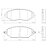 JOGO PASTILHA DE FREIO DIANTEIRA CHEVROLET SPIN 1.8, COBALT - Imagem 2