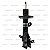 AMORTECEDOR PRESSURIZADO DIANTEIRO - HG 41019 - Imagem 1