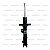 AMORTECEDOR PRESSURIZADO DIANTEIRO - HG 41275 - Imagem 1