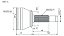 JUNTA HOMOCINETICA VETOR GOL 1.0 (EXCETO MI98) PARATI VT5001 - Imagem 2