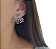 BRINCO EAR JACKET COLORS BANHADO A RÓDIO BRANCO - Imagem 3