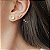 EAR CUFF MINI COM PEDRAS CRISTAIS BANHADO A OURO - Imagem 2