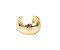 BRACELETE LARGO REDONDO RISCADO BANHADO A OURO - Imagem 1