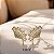 BRINCO EAR CUFF DE LUXO CRAVEJADO CRISTAL BANHADO A OURO - Imagem 3