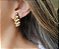 BRINCO CASULO LISO BANHADO A OURO - Imagem 2