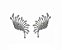 BRINCO EAR CUFF DE LUXO CRAVEJADO CRISTAL BANHADO A RÓDIO - Imagem 1