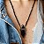 CONJUNTO EM CRISTAIS NEGROS BANHADA A OURO - Imagem 2