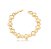 PULSEIRA COM OVAIS LISOS ACETINADOS INTERCALADOS - Imagem 1