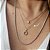 CONJUNTO ESFERA VAZADA COM CRAVAÇÃO LATERAL BANHADO A RÓDIO BRANCO - Imagem 2