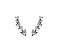 BRINCO EARCUFF CORAÇÕES CRISTAIS BANHADO A RÓDIO NEGRO - Imagem 1