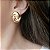 BRINCO CURVO LISO BANHADO A OURO - Imagem 2