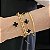 PULSEIRA ELOS THICK LISOS BANHADO A OURO - Imagem 2