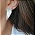 BRINCO EAR CUFF FRANJA BANHADO A RÓDIO BRANCO - Imagem 2