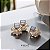 CONJUNTO PEDRA LAVANDA FUSION COM FOLHAS CRAVEJADAS BANHADO A OURO - Imagem 3