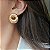 CONJUNTO REDONDO TEXTURIZADO BANHADO A OURO - Imagem 2