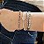 PULSEIRA RIVIERA COM CRAVAÇÃO INGLESA BANHADA A RÓDIO BRANCO - Imagem 2