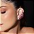BRINCO MAXI EAR CUFF LUXO RUBELITA BANHADO A OURO - Imagem 2
