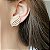 Conjunto Asa Cravejada Banhado a Ouro 18k - Imagem 3