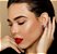 BRINCO EAR CUFF CRAVEJADO COM PEDRA OVAL FUCSIA BANHADO A RÓDIO BRANCO - Imagem 2