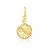 PINGENTE AVULSO SIGNO BANHADO A OURO - Imagem 1
