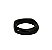 BRACELETES QUADRADO ABAULADO EM RESINA PRETO - Imagem 1