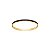 Bracelete Estreito Esmaltado Preto em Aço - Imagem 1