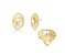 Conjunto Aramado com Pérola Shell Banhado a Ouro - Imagem 1