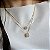 Conjunto Chuveiro Cravejado Banhado a Ouro - Imagem 2