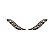 Brinco Ear Cuff Asa Zircônia Oval Kunzita Banhado a Ródio Negro - Imagem 1