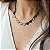 CHOKER CORAÇÕES BANHADO A RÓDIO NEGRO - Imagem 2