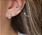 PIERCING COROA CRAVEJADA BANHADO EM RÓDIO BRANCO - Imagem 2