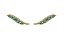BRINCO EAR CUFF ASA COLORS BANHADO A OURO - Imagem 1