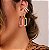 PIERCING FAKE EM ELO CRAVEJADO BANHADO A OURO - Imagem 2