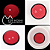 LENTES DE CONTATO RED MANSON MESH - VERMELHA COM BORDA - Imagem 2