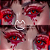 LENTE DE CONTATO COLOR SPLASH VERMELHA VAMPIRE - Imagem 2