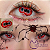 LENTES ESPECIAIS DOUBLE RED HALLOWEEN - Imagem 1