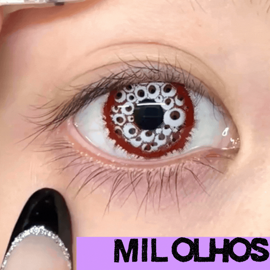 LENTES ESPECIAIS MIL OLHOS HALLOWEEN - Imagem 1