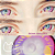 LENTES DE CONTATO - ANIME SENSATION COSCON VIOLET - Imagem 4