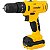 Parafusadeira Bat 3/8 12V c/impacto 25NM 1,3AH 1 bat  Maleta PFV120I VONDER - Imagem 1
