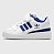 TÊNIS ADIDAS INFANTIL ORIGINALS FORUM LOW FY7978 - BR/AZUL - Imagem 2