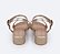 Sandália Infantil Pampili Fancy 526034 - DOURADO - Imagem 4