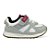 Tênis Infantil Walk Baby 453117 - GELO/VERMELHO - Imagem 1