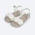 Sandália Infantil Feminina Pampili Flores 642075 - BRANCO - Imagem 4