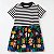 Vestido Infantil Fábula Listras Mais Flores 518779 - ESTAMP/PR - Imagem 1