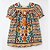 Vestido Infantil Fábula Lenço Florada 518635 - ESTAMP/TRIGO - Imagem 1