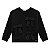 Casaco Infantil Kukiê Moletom Laços 79488 - PRETO - Imagem 1