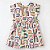 Vestido Infantil Fábula Malha Cosmoiris 518217 - ESTAMP/OFF - Imagem 3