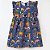 Vestido Infantil Fábula Malha Amazonicos 518215 - ESTAMP/AZUL - Imagem 1